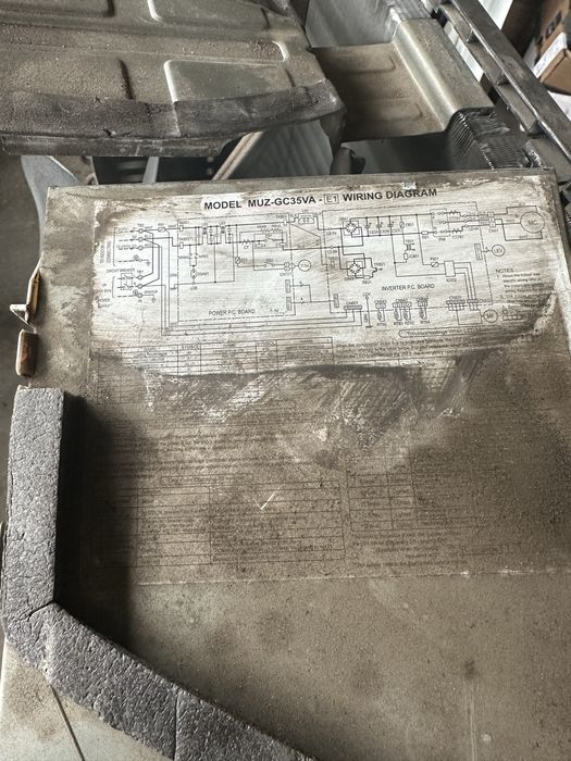 Части mitsubishi electric MSZ-35GC