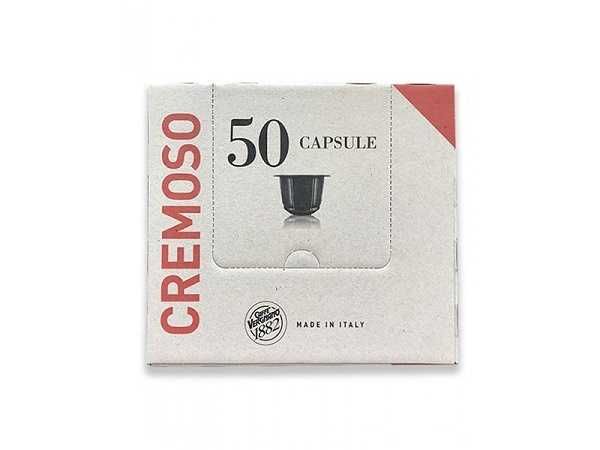 кафе VERGNANO nespresso CREMOSO 50бр капсули внос Италия