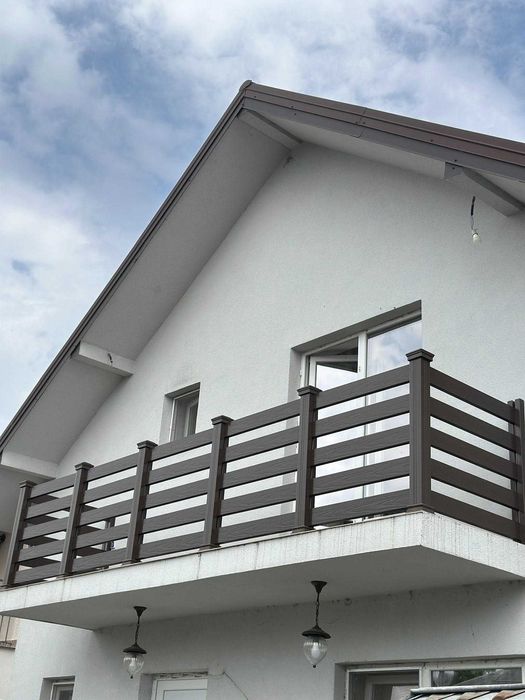 Garduri și porți din WPC pe structură metalică – fabricat în România