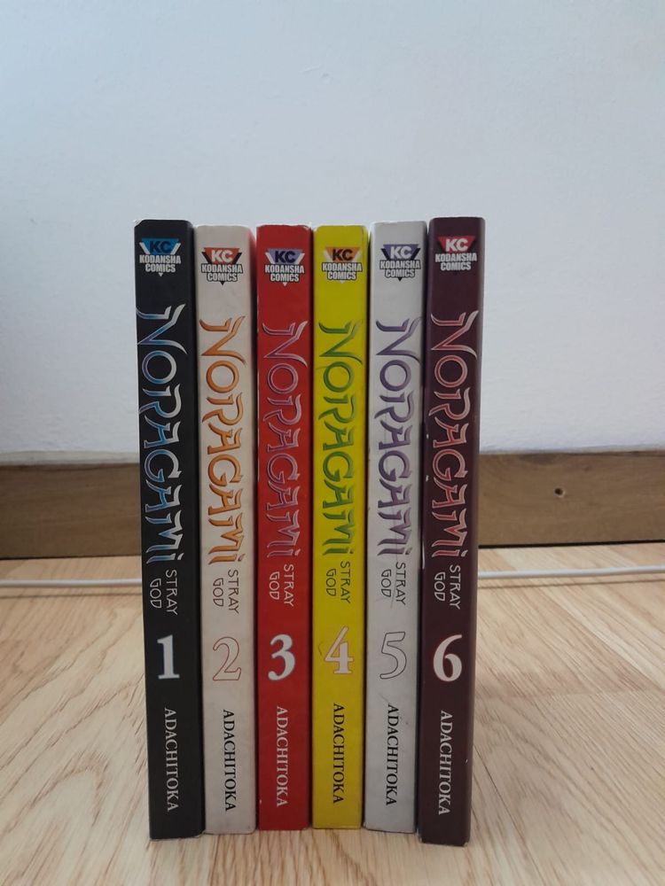 Vand set manga noragami 1-6