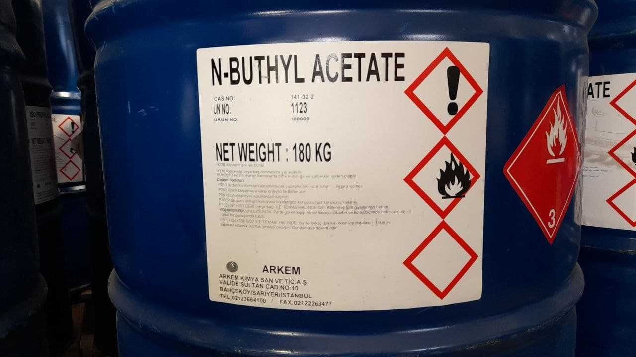 БУТИЛАЦЕТАТ (N-Buthyl acetate) 99,8%. Россия.