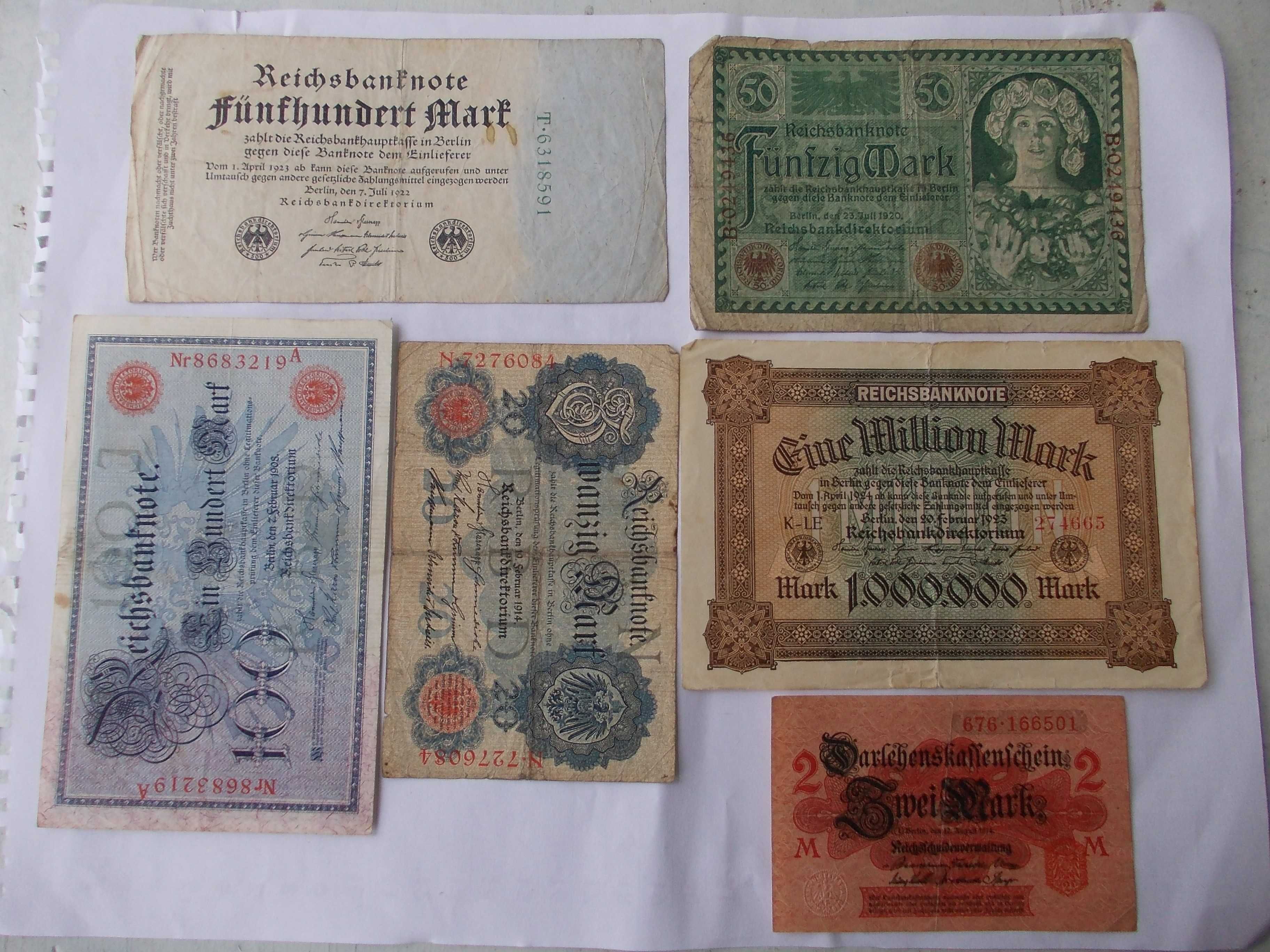 Bancnote vechi Germania