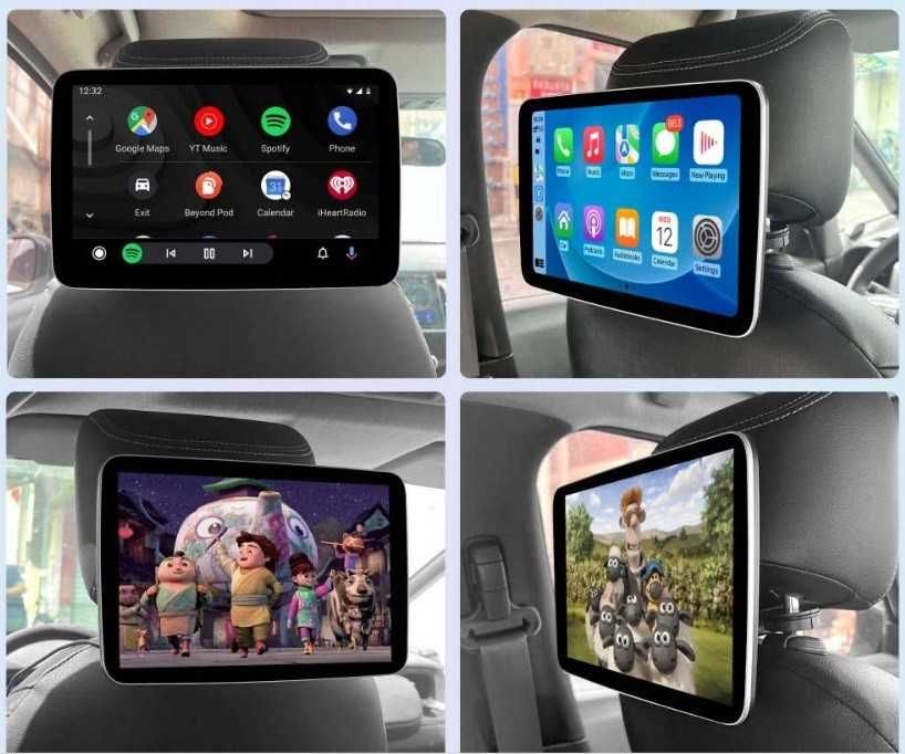 Мултимедия за Подглавник 10.1"2+32G Carplay   А241