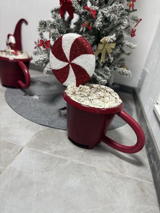 коледна украса горещ шоколад