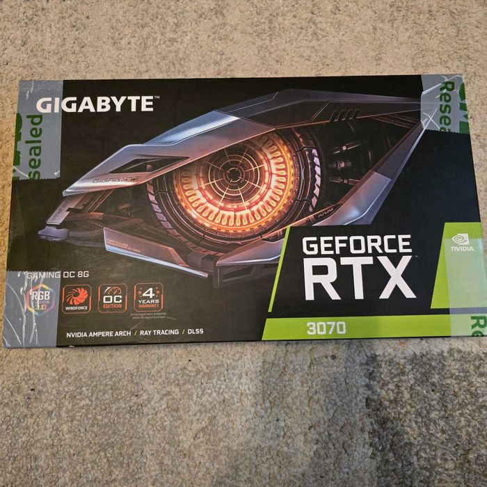 Nvidia Geforce RTX 3070 GIGABYTE