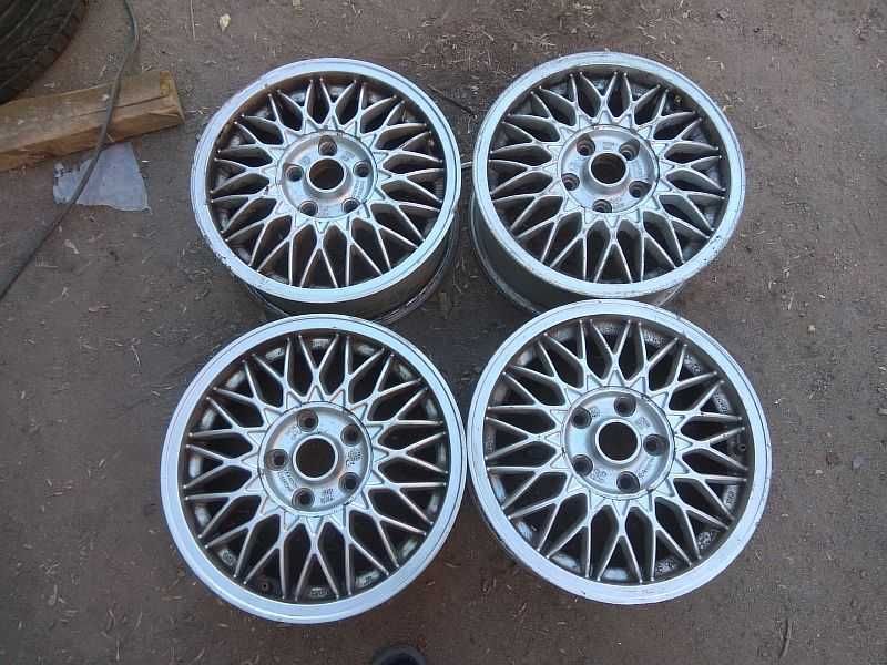 Продам оригинальные легкосплавные диски "BBS"  R15  на Ауди 100