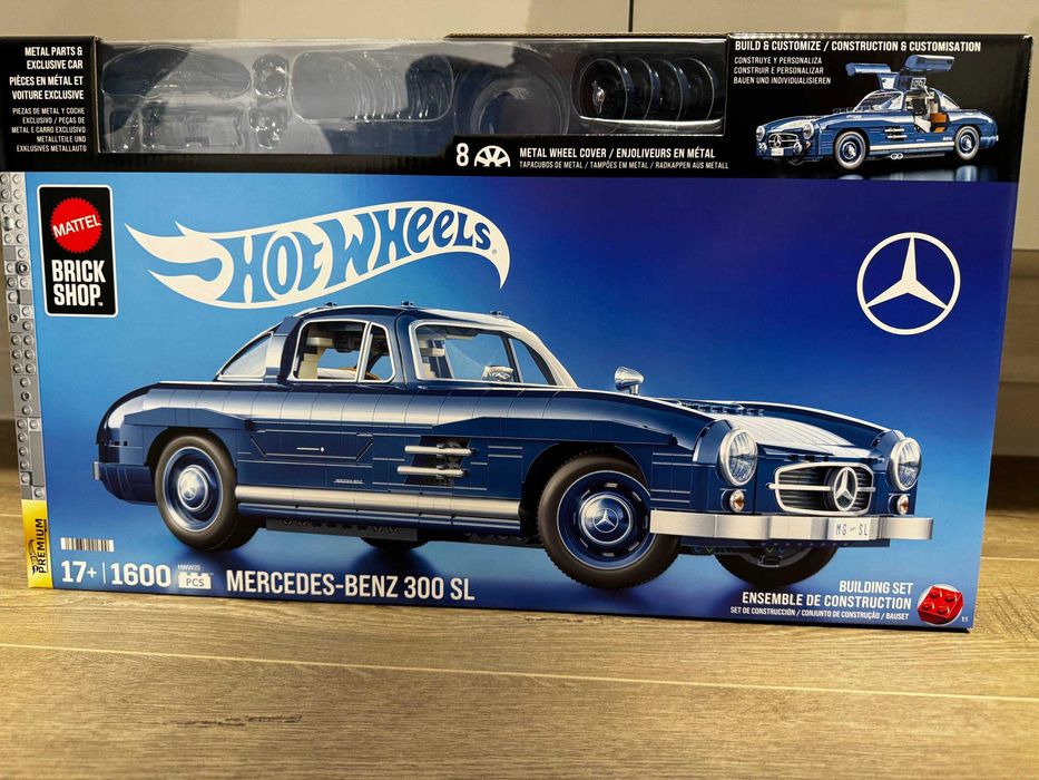 Mattel Brick Shop, Hot Wheels, Mercedes-Benz 300 SL