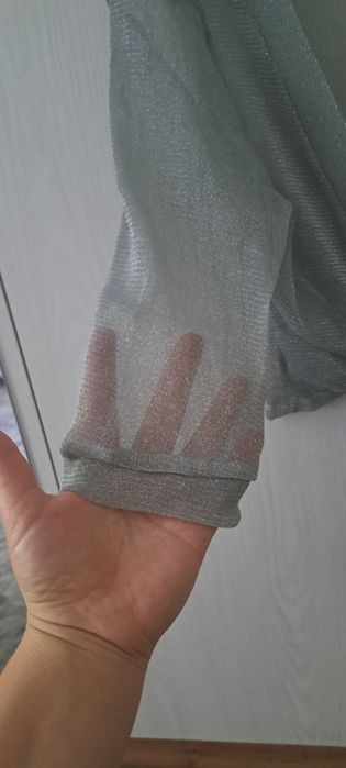 Кроп-топ прозрачный