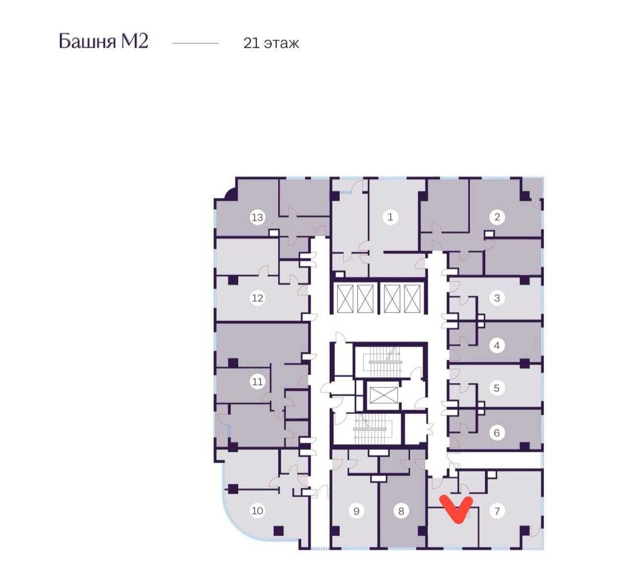 Modera Towers 21 этаж по 2600$ | 148000$ | 56.9m2