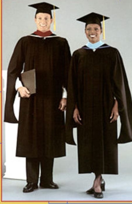 Академическая мантия магистра из США. Можно как Новогодний костюм.