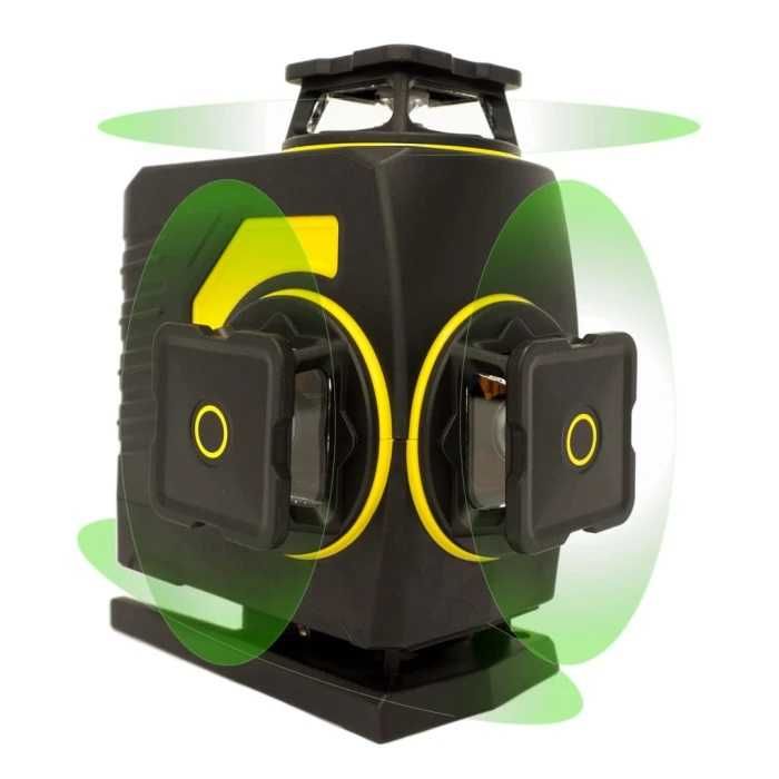 4D Лазерен нивелир със зелен лъч CIMEX SL4D-G