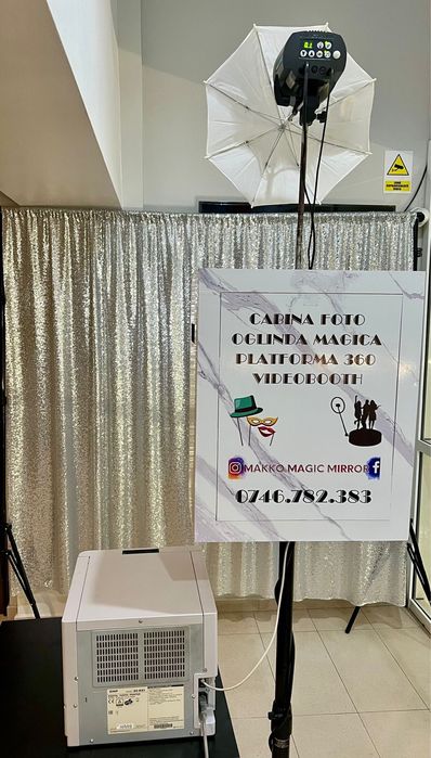 DE VANZARE-Cabina Foto Pregatita De Evenimente! 2200€ Negociabil