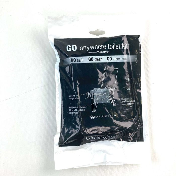 Saci de toaletă Cleanwaste Wag, Kit de toaletă portabil Set 7 bucati.
