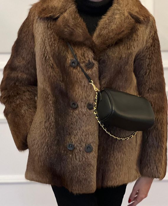 Haină  blană  naturală