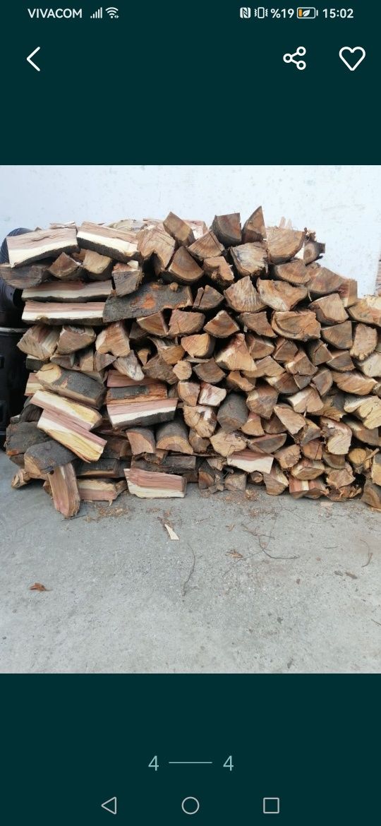 Продавам дърва за огрев нарязани нацепени 110 лева кубика град Главини