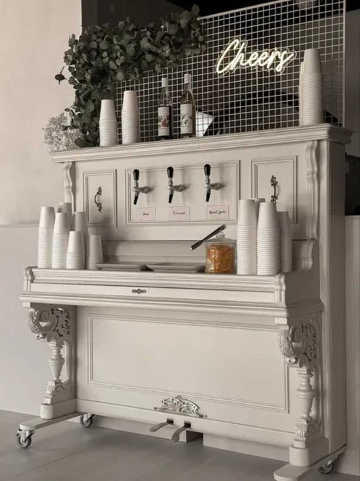 Pianina bar, Piano Bar, Bar mobil, Dozator bere, Horeca, Nunta