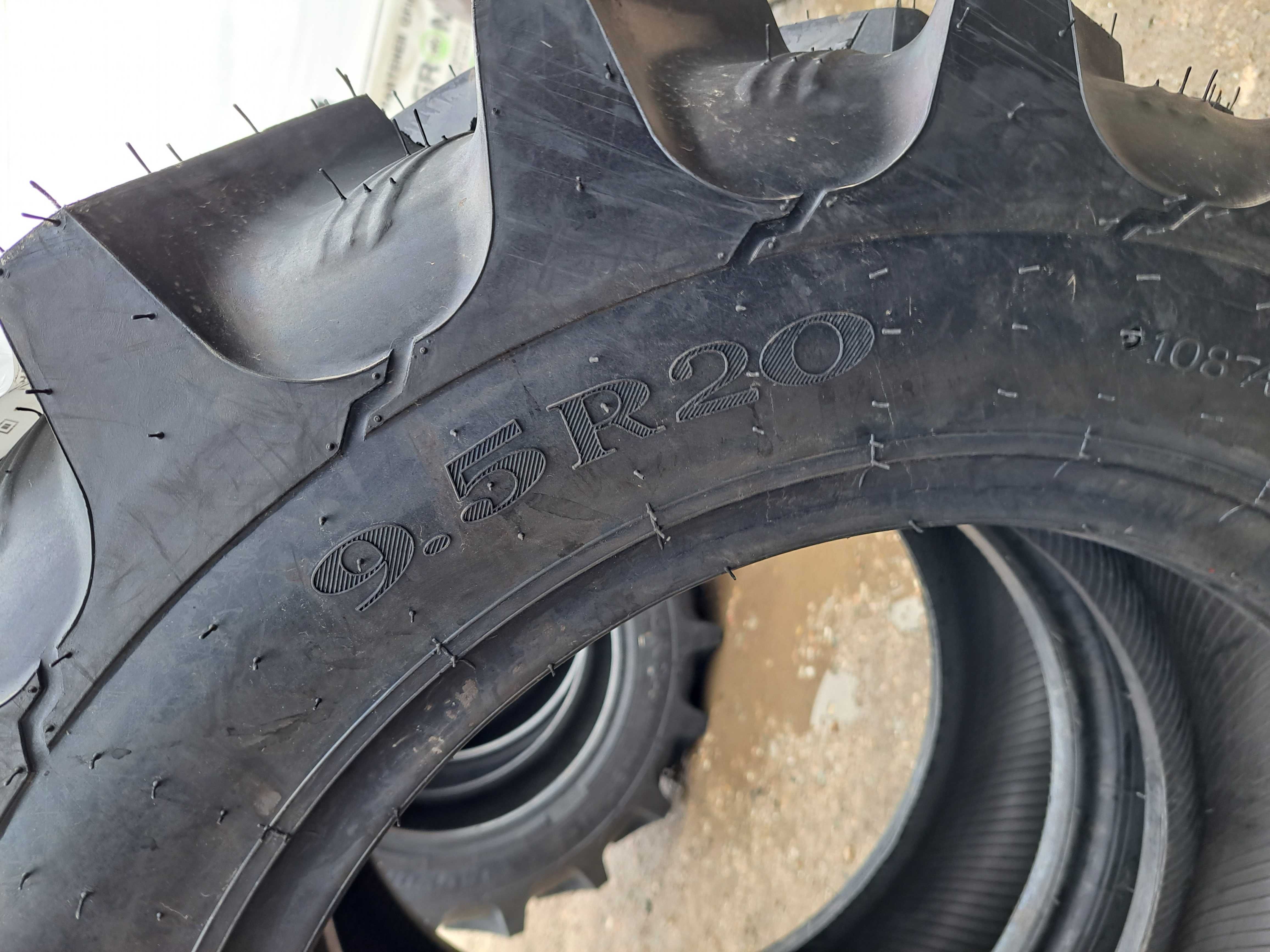 Anvelope radiale 9.5R20 marca OZKA cauciucuri noi pentru TRACTOR