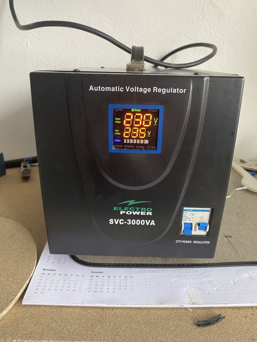 Stabilizator tensiune Electropower EP-SVC-3000VA-(2400W)-230V