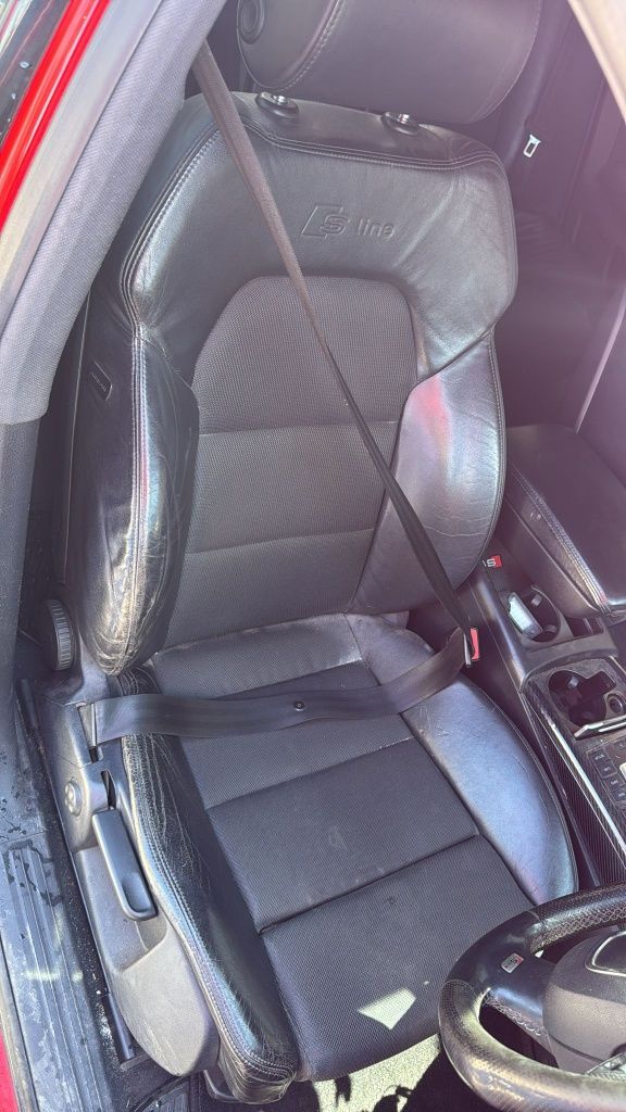 Interior audi a6 piele sline plafon negru  2.7 bpp 180 cp