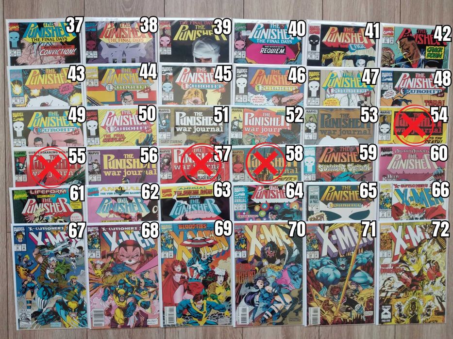 Comic Books/Комикси 2/2 - Punisher, X-Men, Hulk, Batman, Superman, JLA