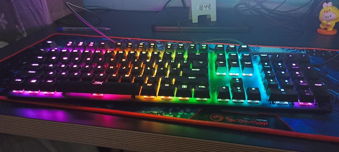 Tastatura Gaming Mecanica HyperX Alloy Origins RGB, Red Switch, UK