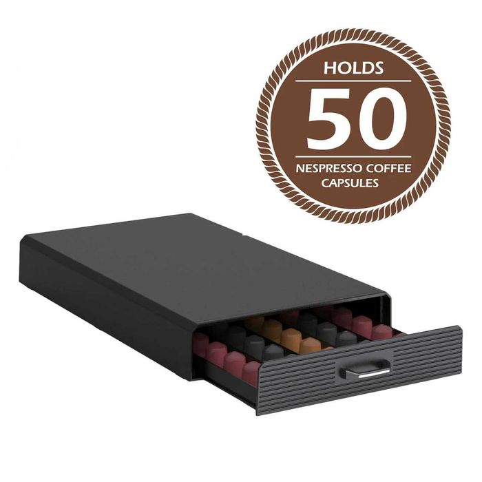 Suport 50 capsule cafea Nespresso, 40x24x6 cm