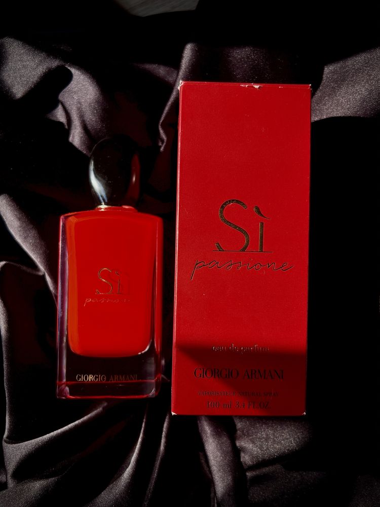 Оригинален Giorgio Armani Sì Passione EDP 100ml – почти нов