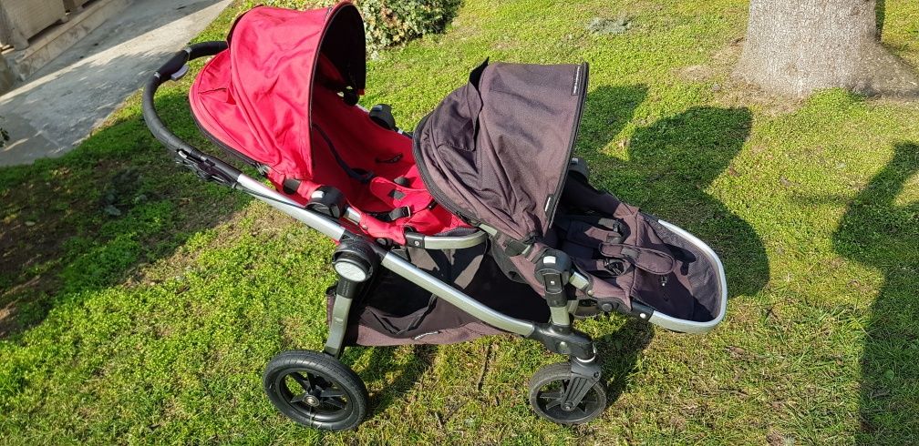 Carut bebe Musty sport și Baby jogger city select gemelar