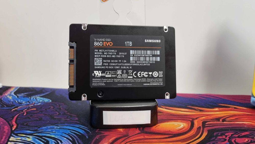 SSD 2.5 SATA 3 Samsung 860 EVO 1Tb