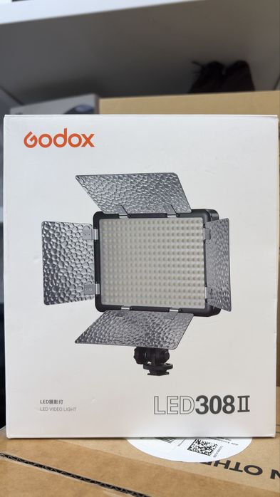 Lampă LED Video, Godox LED308C II, 21W, 3300-5700K, Fullbox