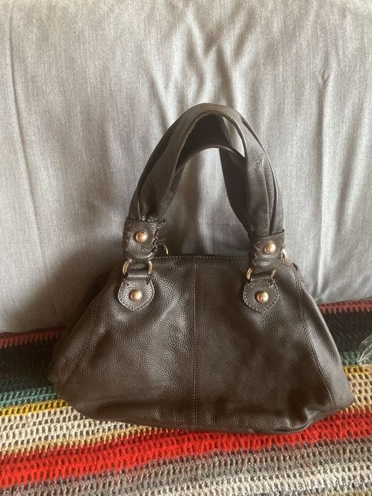 Дамска чанта естествена кожа Zara