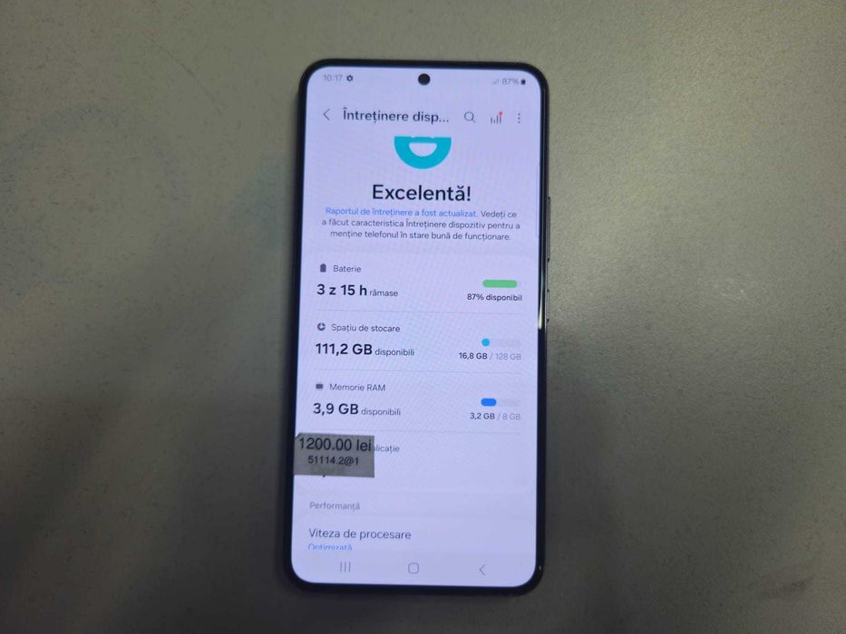 Samsung S22 (Ag1 Alexandru B51114) Garantie 2 Ani