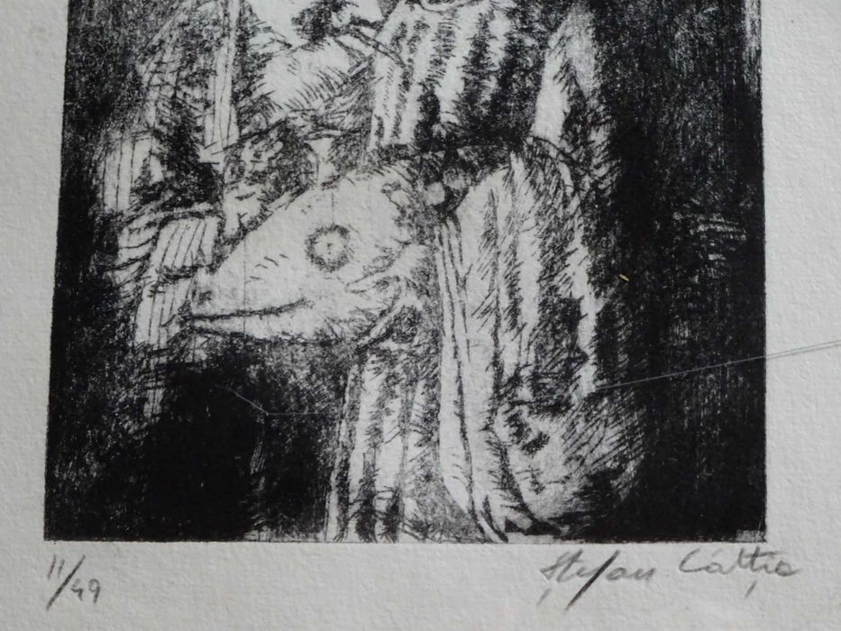 Gravura, Stefan Caltia ‘Personaje pe scena’