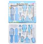 Set pentru îngrijirea bebelusului ergonomic,  fara BPA roz/albastru