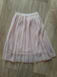 Fusta Reserved tulle plisat roz pudrat masura 116