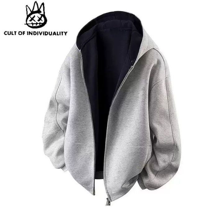 Худи с двойной зацепью для мужчин и женщин