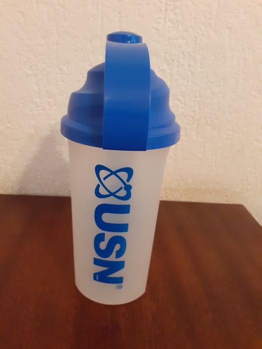 Шейкър с мрежичка за разбиване Shaker USN by Original прозрачно и сини