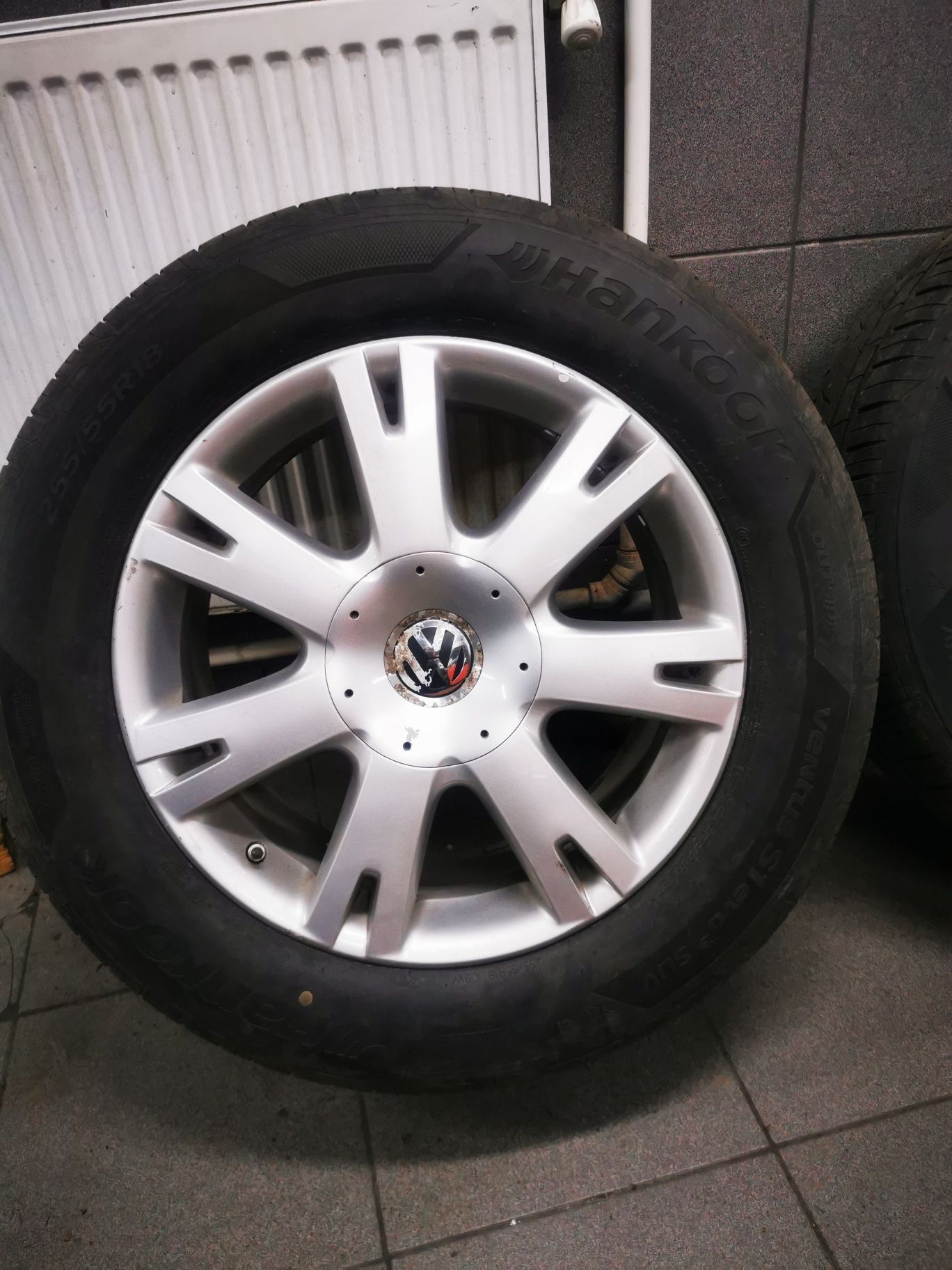 Jante 18" VW Touareg, anvelope 255 55 18