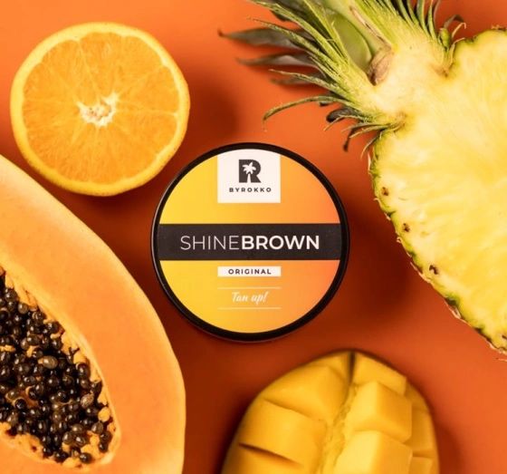 Cremă solară Shine Brown – 400 bucăți disponibile