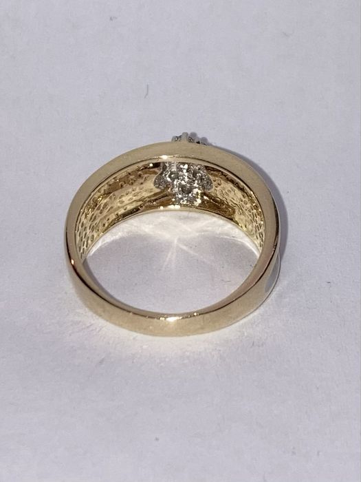 Inel aur cu diamante 0.25ct