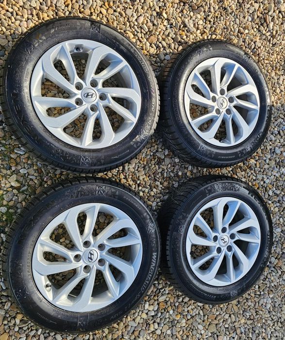 Set Jante Hyundai Kia Iarna 225 60 R17 Anvelope noi 5x114.3