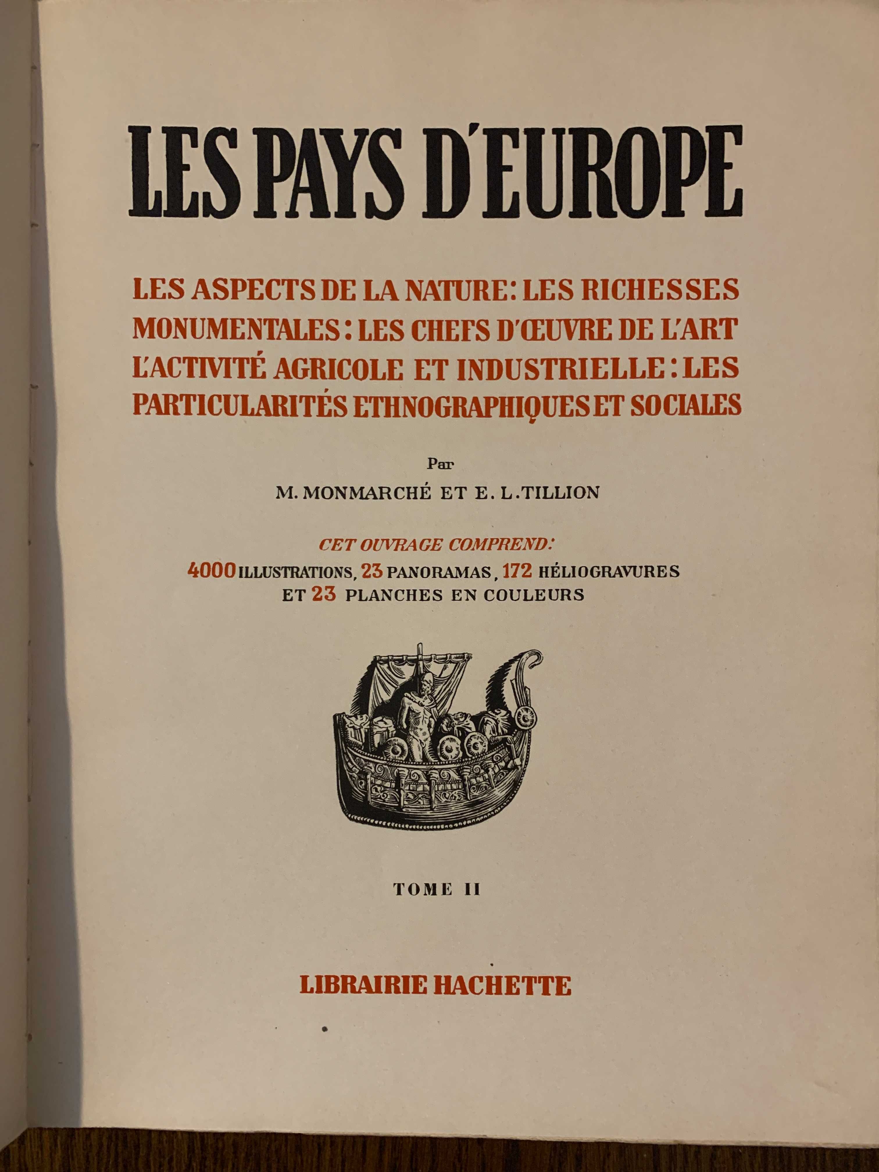 Les pays d' Europe - 3 volume 1935 - 1937