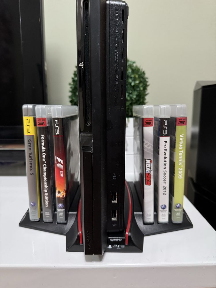 PlayStation3 + Move Controler + Move Camera + игри