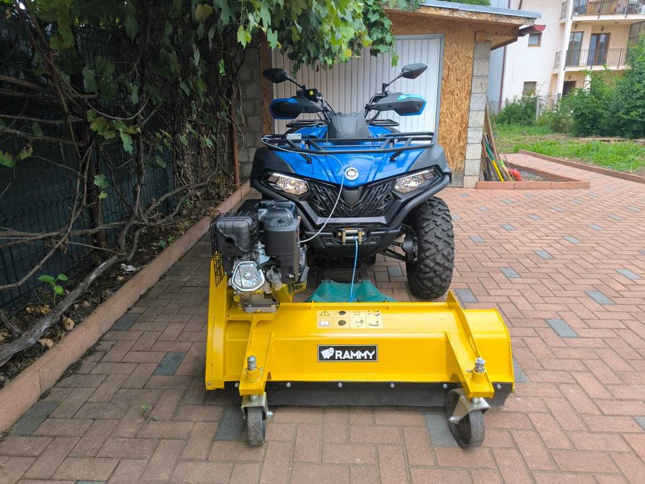ATV CF MOTO 600S T3B 2024, dotat cu mulcher Rammy 120