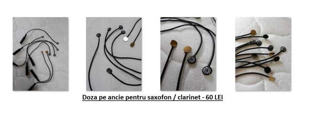 Doza ancie , Microfon , Curea Ham Gatar pentru saxofon si clarinet