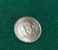 Сребърна монета 100 Песети Испания