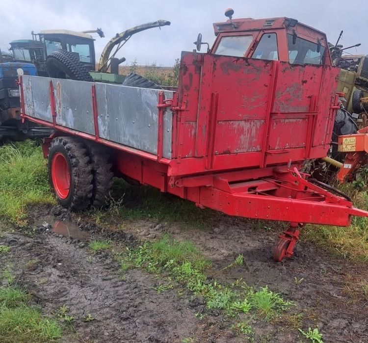 Remorca tractor 5 t basculabila 3 parti