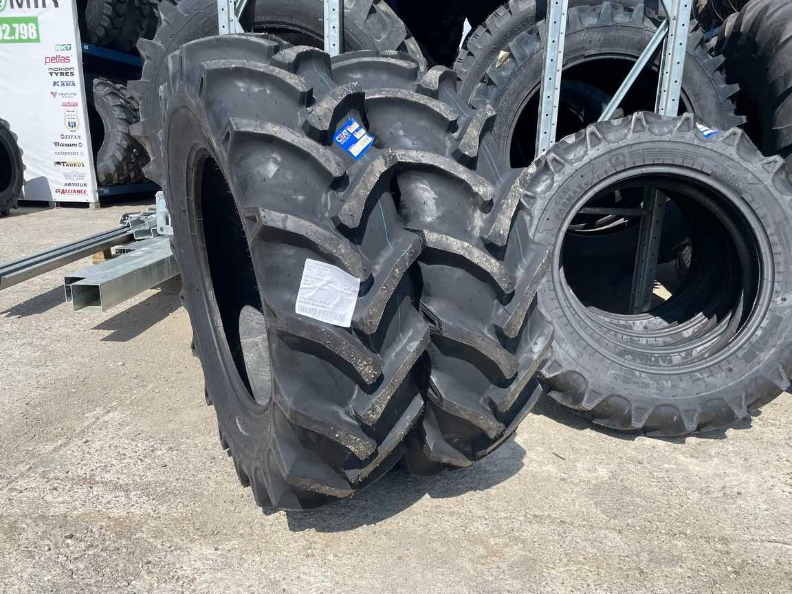 Anvelope noi 12.4-24 cu 8 pliuri pentru tractor fata marca CEAT