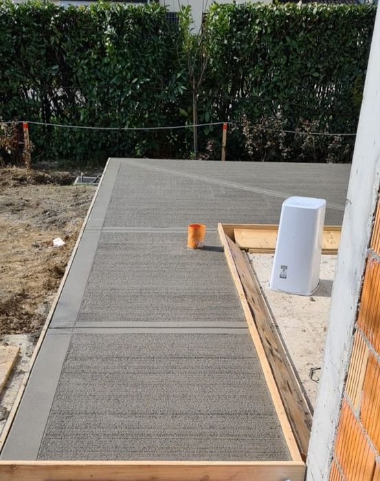 Beton amprentat si elicopterizat