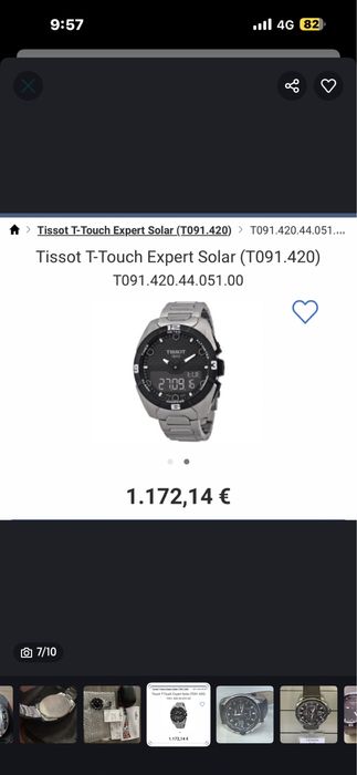 TISSOT-Tach solar